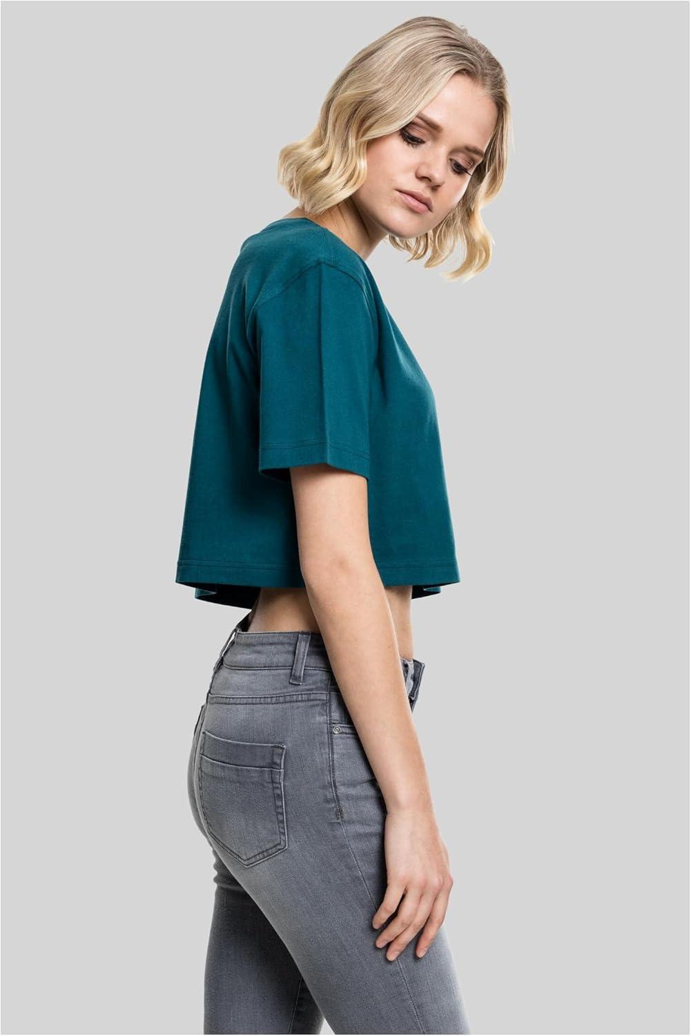 image:imageUrban Classics Ladies Short Oversized Tee TShirt FemmeBleu Sarcelle