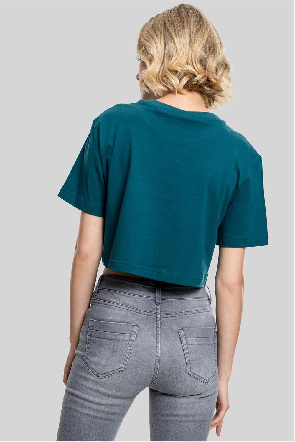 image:imageUrban Classics Ladies Short Oversized Tee TShirt FemmeBleu Sarcelle