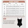 Body Shaper Shapewear Bodysuit – Sexy Body Sculptant Invisible pour Femme, Body String Gainant Femme Ventre Plat, Pression légère & Confortable (Mesurez le tour de taille avant de commander)(Noir)