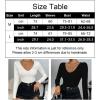 Body pour les femmes Cou À manches longues Body Suits Mesdames Hauts à côte tricotés qui sortent Slim fit Justaucorps de fortune occasionnel avec fermeture à bout clubs serrés noir/L
