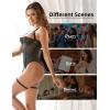 ohmydear Lingerie Femme Dentelle Bodys Sexy Teddy Bodysuit Grandes Tailles avec Porte-Jarretelles Slim Réglables Tenue Femme Hot Jumpsuit Ventre sous-vêtements(Noir)