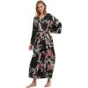 Paon Floral Noir