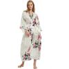 Paon floral blanc