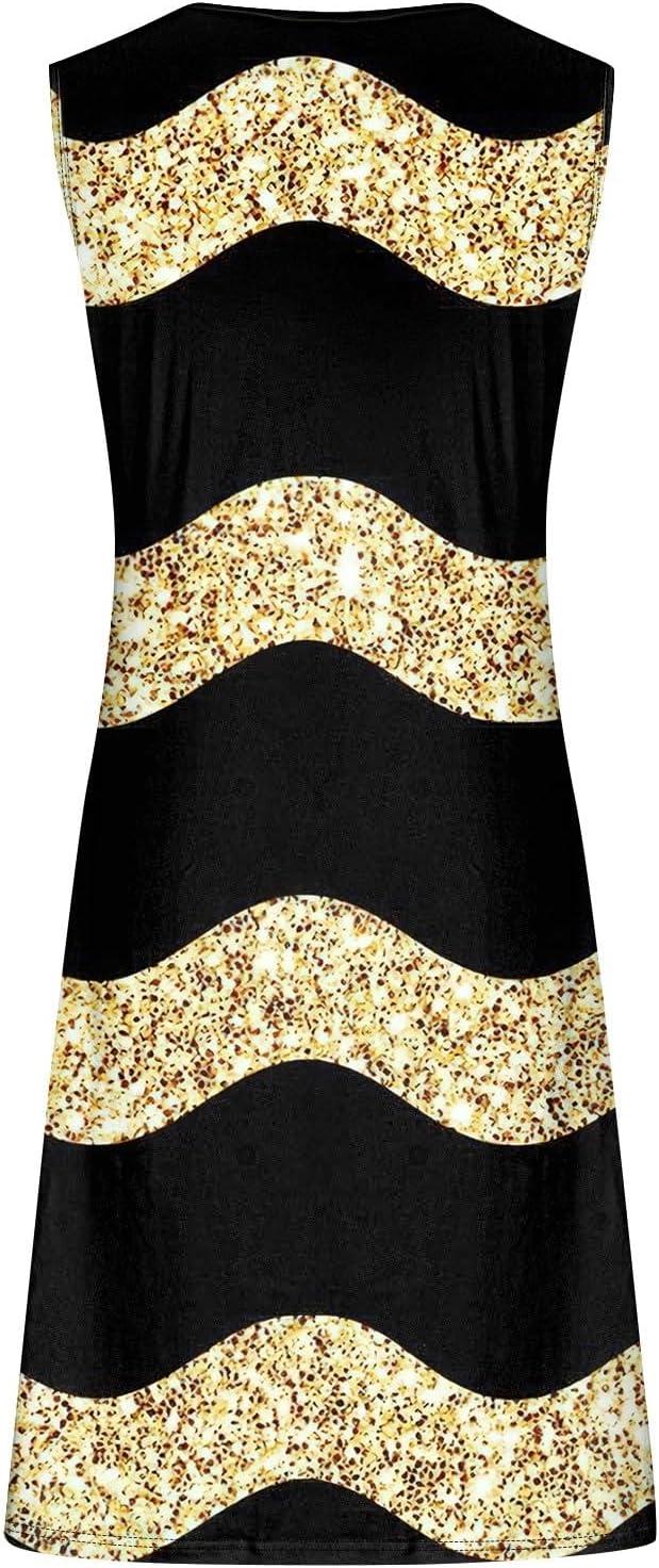 image:imageFemme Robe de Plage Bretelles Dcontract Col en V Lche Genou TShirt Robe Robes Chic et Elegant t sans Manches05kaki