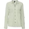 Blanc Neige / Rayures : Loden Frost